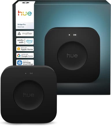 Philips Hue Bridge Pro Smart Lighting Hub, Wireless, Smart Hub Supports 150+ Lights and 50+ Accessories with voucher - Amazon
