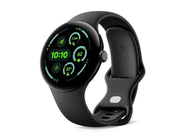 Google Pixel Watch 3 (45mm) Android Smartwatch - 24-Hour Battery - Aluminium Case - Obsidian Band - Wi-Fi - Amazon Germany