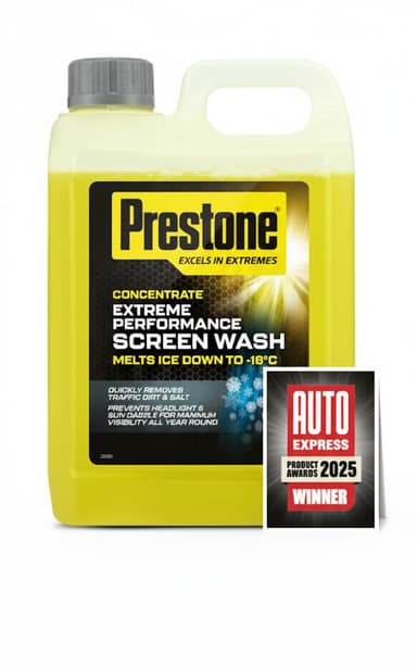 Prestone Screenwash Concentrate 2.5L, Screen Wash For Cars - Discount At Checkout - Amazon