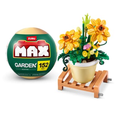 Zuru Max Premium Garden Pot Plants Building Bricks Collection (Up To 233 pieces, 6 to Collect) - Amazon