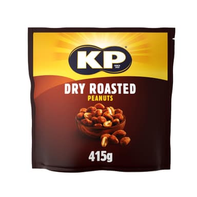 6 x KP Dry Roasted Peanuts 415g - Get 6 for the price of 4 (£10.08 max S&S) - Amazon
