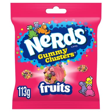 Nerds Gummy Clusters Candy - Fruits/Cherry Lemonade/Berries 113g Clubcard price - Tesco