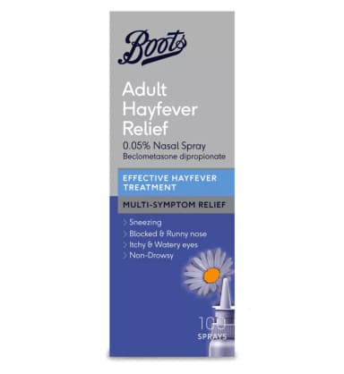 Up To 50% Off On Boots Healthcare Items e.g. Boots Adult Hayfever Relief 0.05% Nasal Spray 100 Sprays - Online Only (£1.50 C&C) - Boots