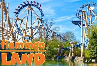 Flamingo Land Theme Park & Zoo Entry 2026 – Full School Holiday Availability - Wowcher