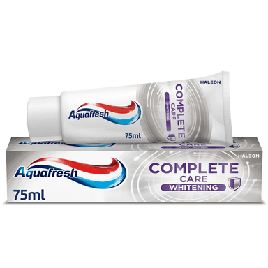 Aquafresh Complete Care Whitening Toothpaste 75ml - Clubcard Price - Tesco