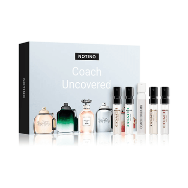Fragrance Discovery Box: Notino Coach Uncovered - Platinum, Wild Rose, Coach, Dreams & Green - Notino
