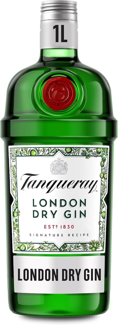 Tanqueray London Dry Gin | 41.3% vol | 1L - Amazon