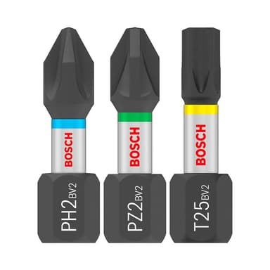 Bosch 25x PRO Impact Mixed Pack (92 x 57 mm, Professional Accessory Screwdriver) - Amazon