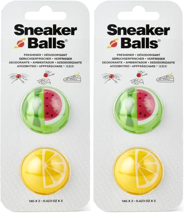 Sneaker Balls Shoe Deodorizer Balls Watermelon/Lemon - Pack of 4 - Amazon