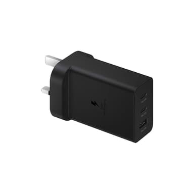 Samsung Galaxy Official 65W Trio Super Fast 2.0 Travel Adapter (without USB-C to C Data Cable), Black - Sold by Quality Value Supplies/FBA - Amazon