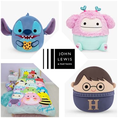 Now Up to 60% Off Squishmallows Sale (Many Lines From £3.59) Free Click & Collect Over £40 - John Lewis & Partners