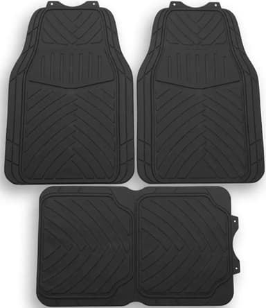 Halfords Full Set Rubber Car Mats - Free C&C - Halfords