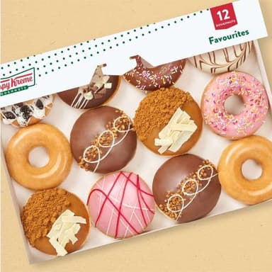 Any 12 Krispy Kremes, online (free pickup) or in-store (quote phrase, see OP) + any in-store spend to win OG / any donut / any dozen - Krispy Kreme