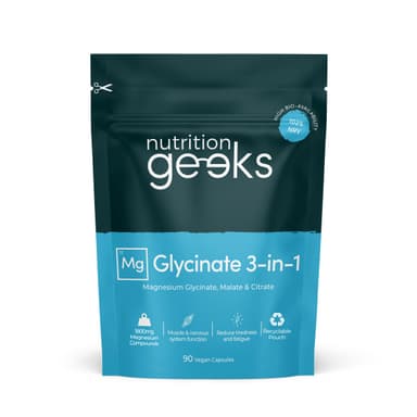 Magnesium Glycinate 3-in-1 Complex - 1800mg - £8.99- £7.19 max S&S sold by Unicorn Brands FBA - Amazon