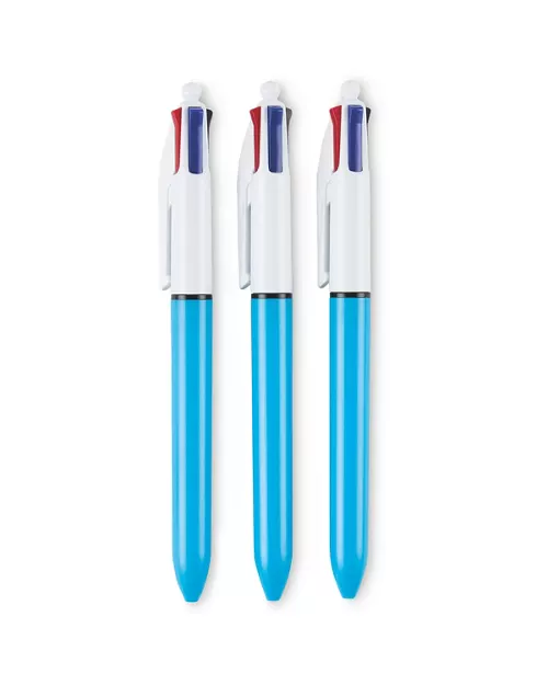 PEMBROOK Essential Stationery Mix - 4-Colour Pens - Aldi