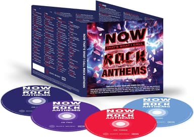 Now Thats What I Call Rock Anthems 4 CDs with voucher - Amazon