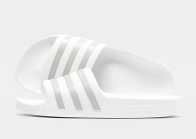 adidas Originals Adilette Aqua Slides Women's, White, Size 5 & 8, Free C&C - JD Sports