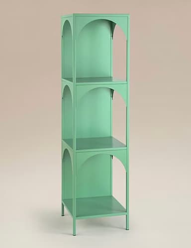 Green Metal Arch 3 Tier Shelf - George At ASDA