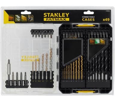 STANLEY Fatmax Drill & Screwdriver Bit Set - 49 Piece (Free C&C) - Currys
