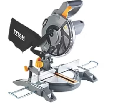 Titan TTB795MSW 210mm Electric Single-Bevel Compound Mitre Saw 240V - Screwfix