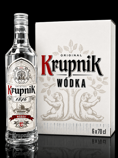 Krupnik Vodka Abv 37.5% Case 6 x 700ml - The Drop Store