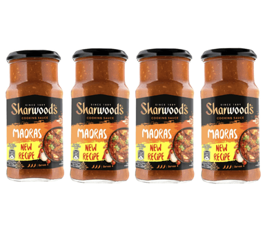 4 x Sharwood's Madras Curry Sauce, 420g Jar (£3.30 max S&S - 82p Each) - Amazon