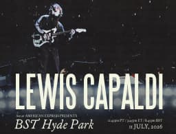 Free Lewis Capaldi streaming live concert at Hyde Park