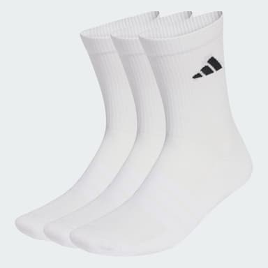 adidas Unisex Cushioned Sportswear Crew Socks 3 Pair Pack Socks At Checkout (All Sizes Available)+ Free Delivery Over £15 SoldBy Amazon Haul - Amazon