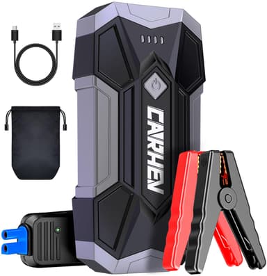 4500A Jump Starter Power Pack, Car Battery Booster (up to 8.0L Gas or Diesel Engine) @ CARHEV UK / FBA - Amazon