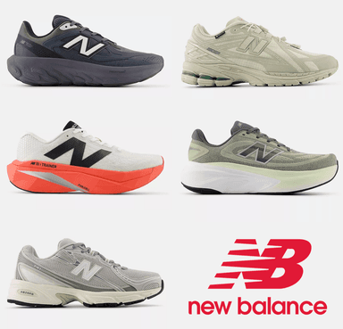 New Balance Sale Double Code Stack - Up to 50% Off + 15% Off New Members + 10% Discount for Carers - e.g 740 Trainers - New Balance