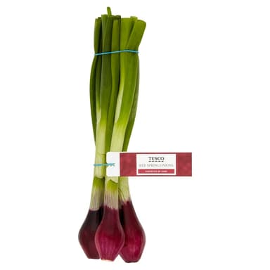 Tesco Red Spring Onions 120G - Clubcard Price - Tesco