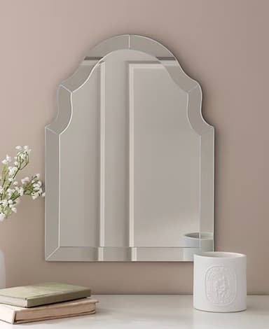 Clear Glass Decorative Mirror - Free C&C - George At ASDA