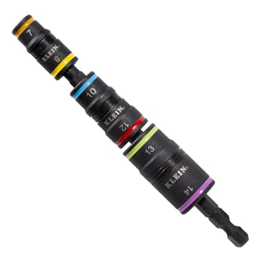 Klein Tools 32933M 6-in-1 Impact Socket Set Features 3 Flip Sockets, 6 Metric Hex Sizes 7 mm to 14 mm, Magnetic - Amazon