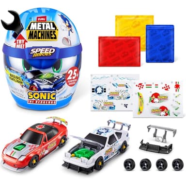 Zuru Metal Machines Sonic The Hedgehog Speed Heroes Playset / Metal Machines Spider Strike Garage 10 Cars Playset £7. Free C&C - Argos
