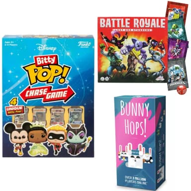 Clearance Goliath Games Funko Bitty POP Disney Chase Game / Bunny Hops Game £2.50 / Tomy Battle Royale Strategy Game £2.80. Free C&C - Argos