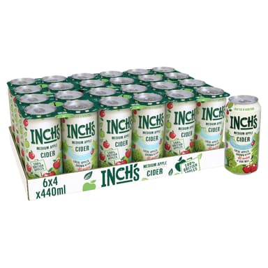 Inch's Apple Cider Cans - 24x440ml - 4.5% - Amazon