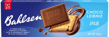 Bahlsen Choco Leibniz Milk Chocolate / Dark Chocolate / Caramel Biscuits 111g (Clubcard) - Tesco