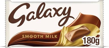 Galaxy Smooth Milk Chocolate Bar 180g - £1.51 / £1.43 S&S - Amazon
