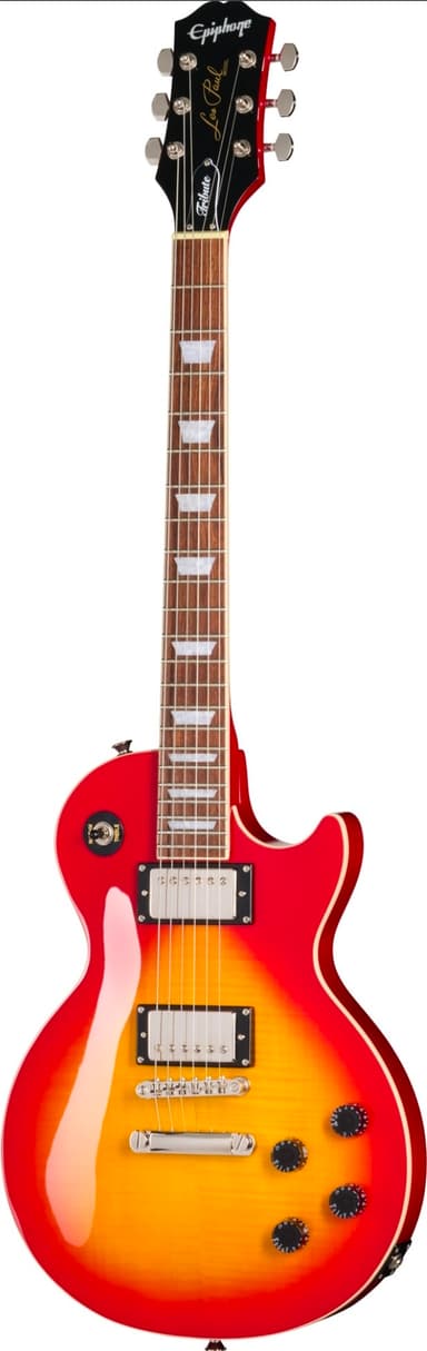 Epiphone Les Paul Tribute Plus Heritage Cherry Sunburst Guitar - GuitarGuitar