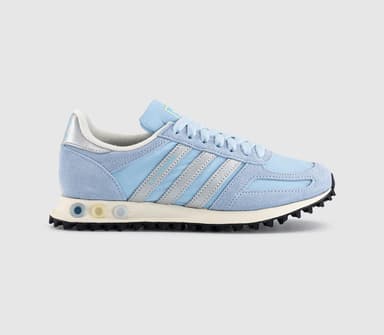 adidas LA Trainers - OG Clear Sky Silver Metallic Cream White - Offspring