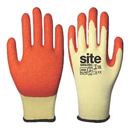 10 Pack (10 pairs) - Site Builder Gloves Large - SWG380 (free c+c) - Screwfix