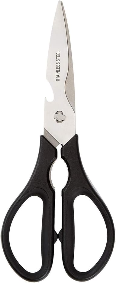 Amazon Basics Premium Multifunctional Kitchen Scissors, Black - Amazon