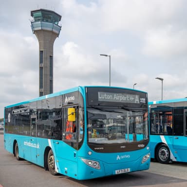 Free Bus Travel to & from Luton Airport for All Flyers in August - Arriva + Stagecoach - London Luton Airport
