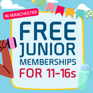 Free 12-month Junior Gym, Swim, & Fitness Membership at 11 council-run leisure centres for 11-16 year-old Manchester residents - GOV.UK