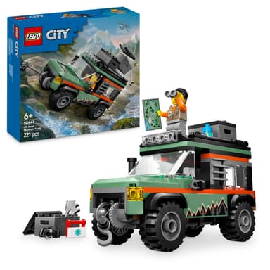 Lego City Off-Road 4x4 Mountain Truck Toy Set 60447 - Amazon