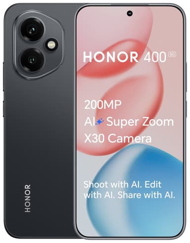 HONOR 400 8GB+256GB Midnight Black or Gold - with voucher - Honor