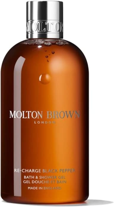 Molton Brown Re-Charge Black Pepper Bath & Shower Gel 300ml - Sold by AYVT Store FBA - Amazon