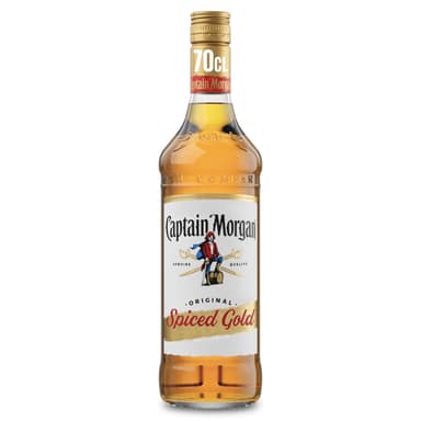 Captain Morgan Original Spiced Gold 35% vol - Pack of 6 x 70cl - Amazon