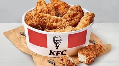 10 Chicken Tenders Bucket - Collection Only Via App - KFC