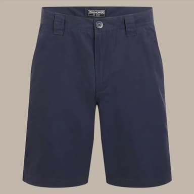 Craghoppers Men's Basecamp Shorts with UPF 50+, 3 pockets (1 zipped) Blue Navy - W/DFCCode + free delivery with free sign up - Craghoppers